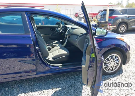 2011 Hyundai Elantra Gls from USA, damaged, VIN 5NPDH4AEXBH047246